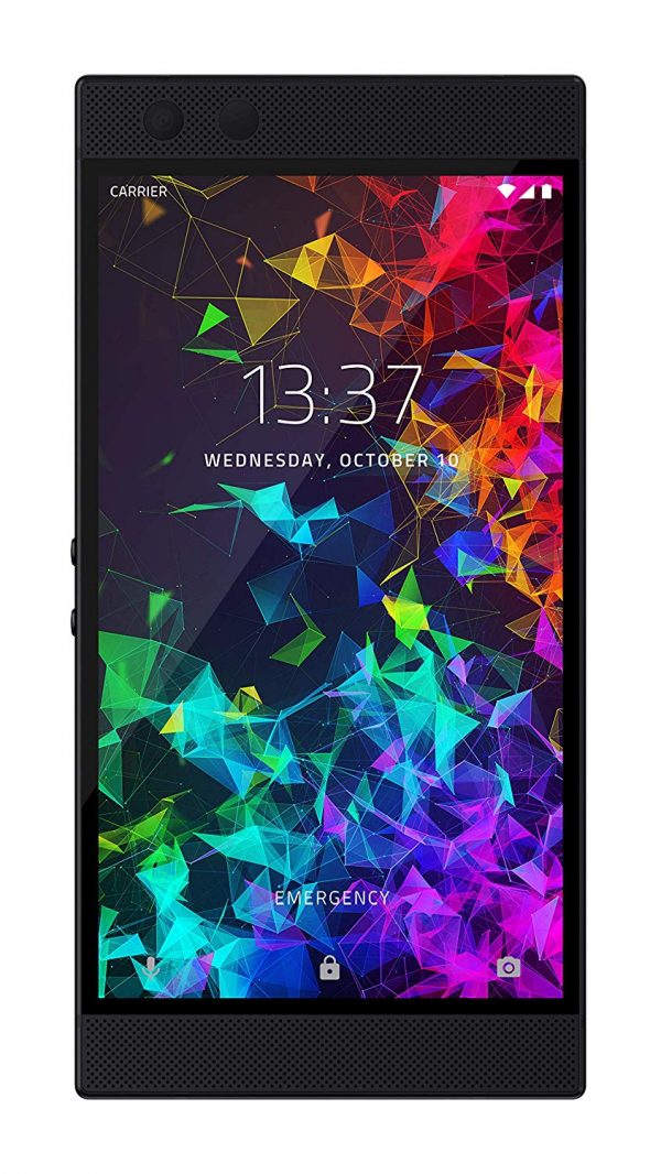 Razer Phone 2 Unlocked Gaming Smartphone 120Hz QHD Display Snapdragon 845 Wireless Charging Razer Chroma 8GB RAM 64GB