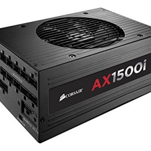 Corsair AXi Series, AX1500i, 1500 Watt (1500W), Fully Modular Digital Power Supply, 80+ Titanium Certified