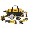 DEWALT DCK720D2 2 Ah 20V MAX Compact 7-Tool Combo Kit