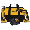 DEWALT DCK263D2 20V MAX XR Li-Ion Cordless Drywall Screwgun and Cut-out Tool Kit