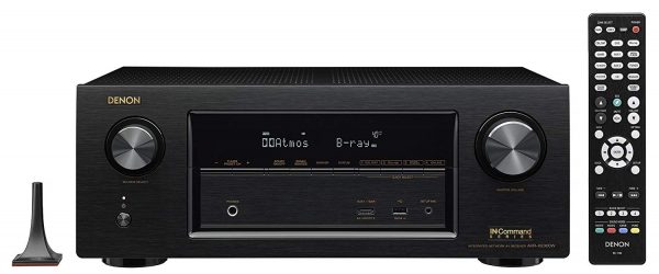 Denon AVR-X2300W-R 7.2 Channel Full 4K Ultra HD AV Receiver with Bluetooth